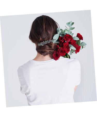 DRESSOOS Alligator Hair Clip crystal Cymbidium bill decorate clip small thin decorative skin bow tie sharp mouth clip headgear Duck Bill Clips Hair - Buy Online on GoSupps.com