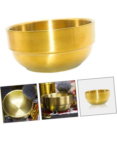 2pcs Gold Stainless Steel Foam Dishwasher Tool | Cosmetic Man Container Cup 9x9x4.9CM - Shop Now - Buy Online on GoSupps.com