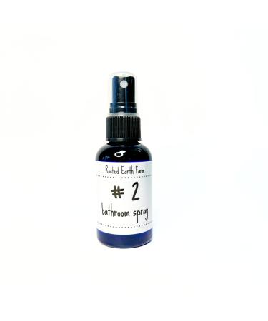 Number 2 Bathroom Mist - 2 fl oz - Essential Oil Toilet Spray - Pre Poop - Before You Go - Air Freshener - Buy Online on GoSupps.com