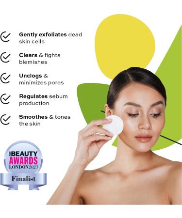 Clarifying Toner for Face - Salicylic Acid Toner - Spot and Oil Control Cruelty-Free Skincare by The Natural and Organic Family - 7.04 oz Apple - Buy Online on GoSupps.com