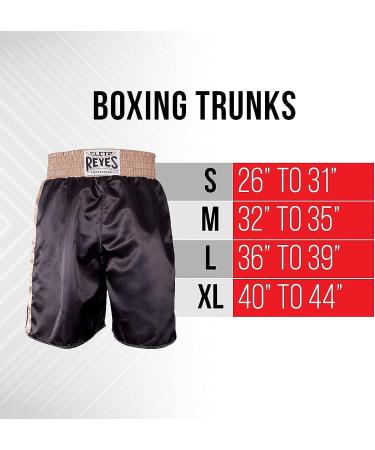 Cleto Reyes Men's Boxing Trunks - Large, Classic Red | Official Online Retailer - Buy Online on GoSupps.com