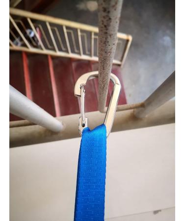 JY-MARINE Heavy Duty 316 Stainless Steel Snap Hook Carabiner 4 Pack | Marine Grade Flat Safety Clip for Ship Boat | Spring Latch - Buy Online on GoSupps.com
