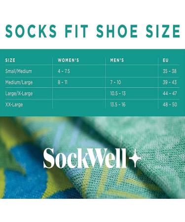 Sockwell Women's Plantar Cush Crew Sock - Charcoal | Medium-Large Size - Buy Online on GoSupps.com