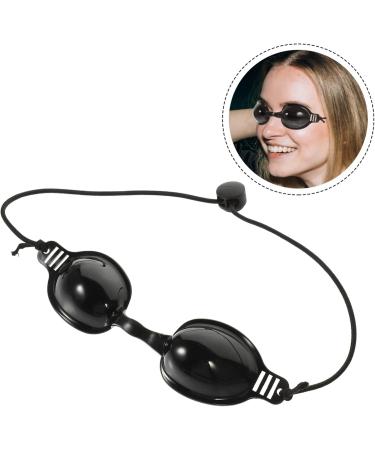  FRCOLOR FRCOLOR 1 set beauty eye mask skin care eye tanning glasses multifunctional cover shade sleep mask safety goggles eye mask tanning glasses for beauty pu black - Buy Online on GoSupps.com