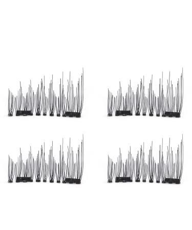 2 Pairs of 3D Magnetic Eyelashes - Reusable Soft No Glue Natural Look - Buy Online on GoSupps.com