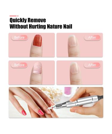 7-Part Ceramic Nail Drill Set for Acrylic Nails | Professional 3/32 Diamond Drill for Gel Cuticles Manicure & Pedicure - Gold - Buy Online on GoSupps.com