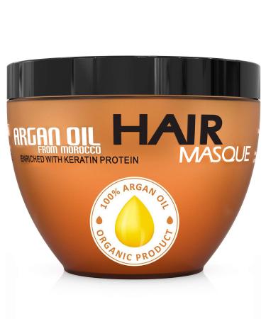 Argan Oil Hair Mask - Deep Conditioner Sulfate Free for Dry or Damaged Hair with Jojoba Kernel Oil Aloe Vera Collagen and Keratin