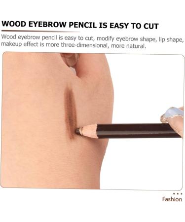 SOESFOUFU 1 Set Eyebrow Pencil Eyebrow Pen Positioning Pen Makeup Supplies Tattoos Pen Coffee Wood 1 count (Pack of 1) Coffee - Buy Online on GoSupps.com