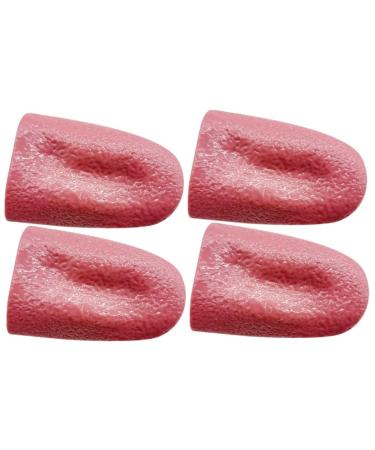 Toyvian 4 pieces wrong tongue proparriatric toys silicone fake long tongue false tongue trick real looking tongue pebble adult woman performance props as shown as shown