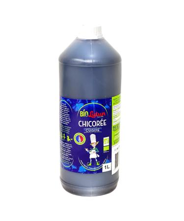 LUTUN ORGANIC Chicory Cuisine - Liquid ORGANIC chicory concentrate 1 liter for sweet + savory cooking