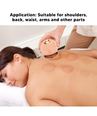 Suction Cups for Fatigue Relief & Skin Tightening - Copper Wide Mouth Therapy Cupping for Arm & Waist (S) - International Shipping Available - Buy Online on GoSupps.com