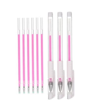 TEHAUX Brow Mapping Pen 1 Set Exercise Note Marker Pink Tools Beauty Tools Skin Mapping Pen Template Multifunction