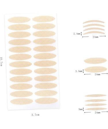 Healeved 180 Sheets Traceless Double Eyelid Sticker Eyelid Lifter Strips Transparent Eyelid Stickers One Side Eyelid Tape Self- Adhesive Invisible Tape Man Makeup Tools Natural - Buy Online on GoSupps.com