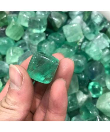 10pc Rough Natural Crystal Quartz Cube Stone Decoration Green Fluorite Quartz Tumbled for Ornaments Gifts Natural Stones and Minerals - Buy Online on GoSupps.com