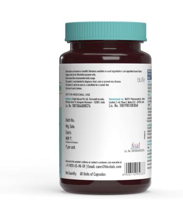 Generic Iron + Folic Acid Supplement with Zinc Vitamin C & Vitamin B12 Supports Blood Building Immunity and Energy 60 Iron Folic Acid Capsules - Buy Online on GoSupps.com