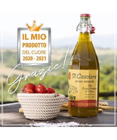 Farchioni Il Casolare | Mix Pack (2 Litre) | Extra Virgine Olive Oil | Casolare Fruttato Intenso 1L + Casolare Classic 1L - Buy Online on GoSupps.com