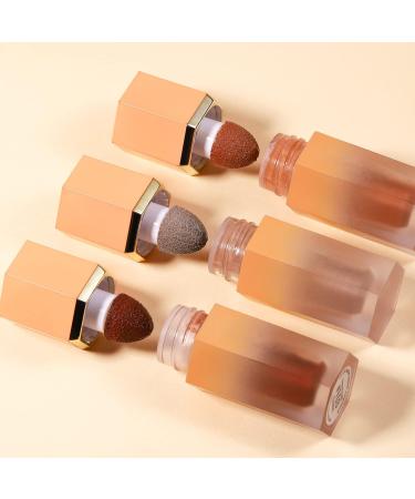 Liquid Contour Makeup Concealer with Built-In Sponge - #102 Soft Tan - Long-Lasting Waterproof Creamy Bronzer for Natural Matt Finish - 1ml Pack - Buy Online on GoSupps.com