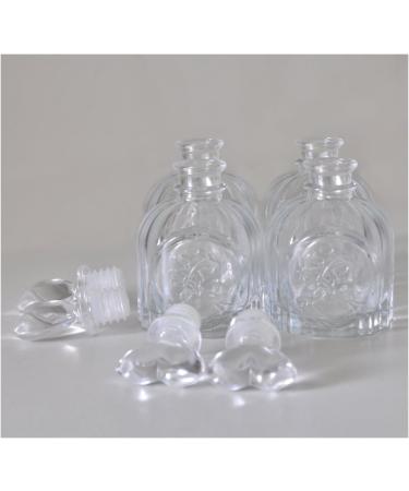 Ougual 4-Set Glass Diffuser Bottles for Essential Oils (100ml) - Beauty-Heart | International Shipping Available - Buy Online on GoSupps.com