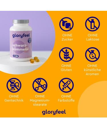 Buy Black Cumin Oil 420 Capsules | 1000mg Daily Dose | Egyptian Cold-Pressed | 80% Essential Fatty Acids + Vitamin E | Pure & Lab-Tested - Made in Germany - Buy Online on GoSupps.com