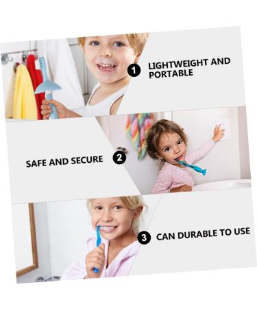 BCOATH Cartoon Toothbrush Set for Kids | Silicone Dental Accessories | Fun & Safe Bristle Toothbrush - Buy Online on GoSupps.com