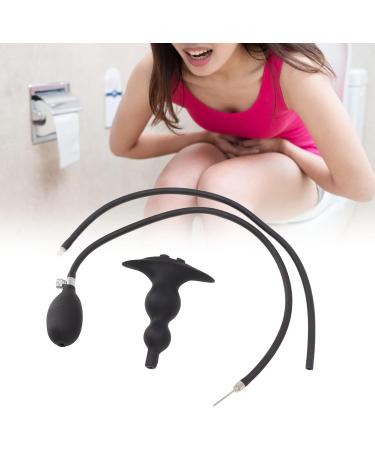 Atyhao Silicone Enema Bulb Kit - Inflatable Anti-Aging Enema Kit for Travel | Flexible & Portable (White) - Buy Online on GoSupps.com