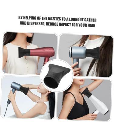 FOMIYES 4pcs Hair Dryer Accessories Dryer Parts Narrow Concentrator Attachment Blow Dryer Plastic Black - Buy Online on GoSupps.com