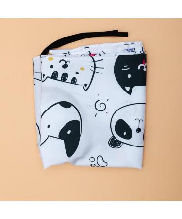 Minkissy Children's Cartoon Haircut Cap - Waterproof Salon Apron & Eat Bib - Fun & Stylish Kids Hairdresser Accessories - Buy Online on GoSupps.com
