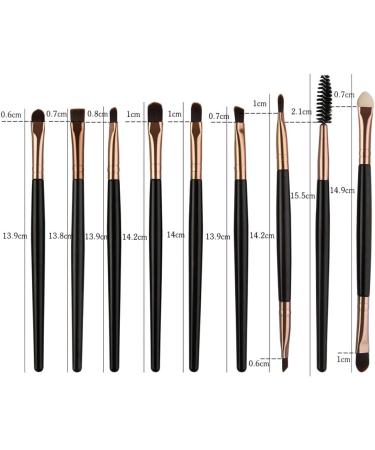 Katpost 25 Pieces Makeup Brushes Professional Cosmetic Brush Makeup Brush Kit for Foundation Blush Eye Concealers - Buy Online on GoSupps.com