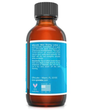 Drying Lotion - Alcohol-Free Acne Spot Treatment with Sulfur & Salicylic Acid - 1 fl oz - Buy Online on GoSupps.com