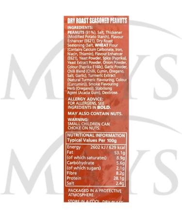 British Food Shop Big D Salted & Dry Nuts Smiths Bacon Fries Bar Snacks 12 Packs on 'The AMaysing' Pub Hanging Card - Buy Online on GoSupps.com