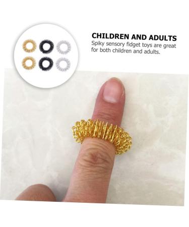 9-St Massage Device - Acupressure Ring for Finger Relief Essential Oil Diffuser Sensory Compression Ring for Car Use - Buy Online on GoSupps.com