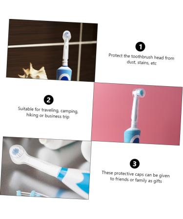 GARVALON 12-Pack Electric Toothbrush Covers - Durable Outdoor Shield Caps for Electric Brushes - Buy Online on GoSupps.com