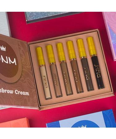  Beliky Girl 6 Colors Eyebrow Color Gel Waterproof Cream for Light Blonde Soft Brown and Black Brows - Buy Online on GoSupps.com