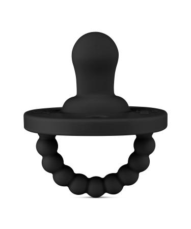 Ryan & Rose Cutie PAT Pacifier Teether (Flat  Black) Flat Black