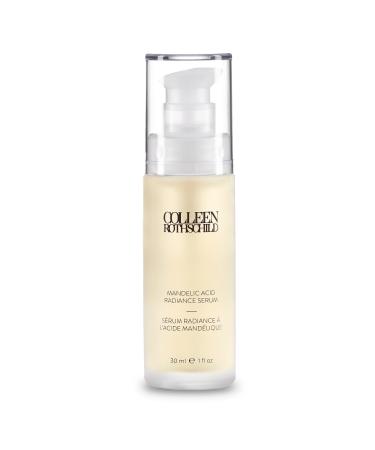 COLLEEN ROTHSCHILD Mandelic Acid Radiance Serum | Highly Effective Alpha Hydroxy Acid (AHA) | Promotes Cellular Turnover | Improves Hyperpigmentation Fine Lines Texture and Radiance | Unclogs Pores (1 fl oz)