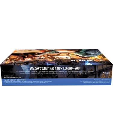 Magic The Gathering Commander Legends Battle for Baldur's Gate Set Booster Box | 18 Packs (270 cards) - Buy Online on GoSupps.com