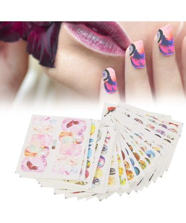 Sticker de Caricatura 50 Sheets Nail Stickers Animal Dogs Cats Water Transfer Nail Art Sticker Fingernails Decor Manicure Decorations Manicure Pedicure Decals - Buy Online on GoSupps.com
