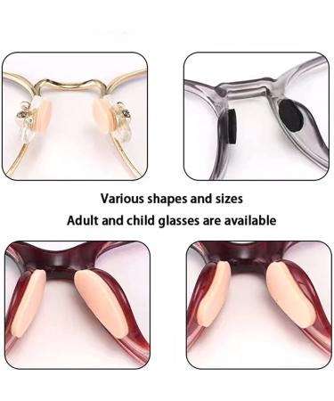 Dadop 48 Pairs of Glasses Nose Pads  Eyeglass Nose Pads Soft Foam Self-Adhesive Nose Pads  Sponge Anti-Slip (Black) - Buy Online on GoSupps.com