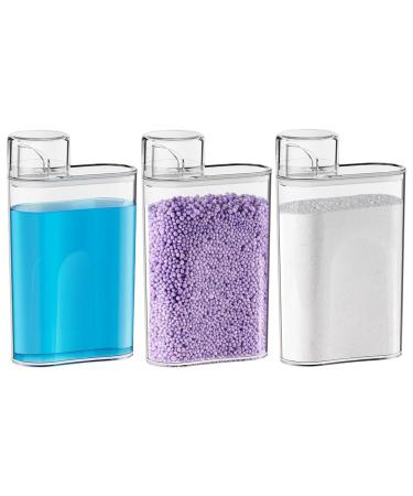 ciyeu 3Pcs Laundry Detergent Dispenser Laundry Detergent Organizer for Laundry Room Organization