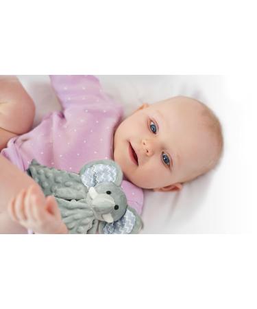 TOYTELLINI Soothe & Sense Super Soft Baby Security Blanket with Rattle, Teether, and Tags - Perfect Baby Gift for Sensory Snuggle, Nursery Toy for 0-36 Months - Buy Online on GoSupps.com