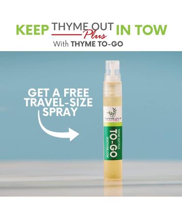 Thyme Out Plus - Eczema, Psoriasis, Acne & Skin Irritation Treatment Spray for Kids & Adults - Buy Online on GoSupps.com