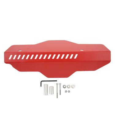 Car Pulley Cover Pulley Cover Aluminium Alloy High Accuracy Car Accessories Replacement for Subaru Impreza WRX(Red)