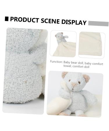 Amosfun 3-St Bear Doll Soft Plush Toy - Soothing Blanket & Nativity Hanging Toy for Babies | International Shipping Available - Buy Online on GoSupps.com