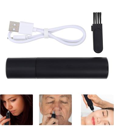 Solustrie 4-Piece Electric Ear & Nose Hair Trimmer Set - Painless Hair Remover for Men & Women - Universal Eyebrow Shears - Portable & Compact - Buy Online on GoSupps.com