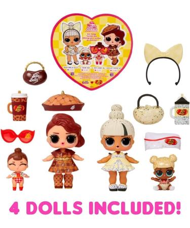 Lol Surprise Loves Mini Sweets Deluxe Series 2 - Collectible Dolls Candy & Jelly Belly Themes 4 Dolls & Accessories - Limited Edition for Girls Age 4+ - Buy Online on GoSupps.com