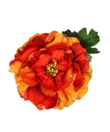 FRCOLOR wedding Girls flower hairpin flower wreath accessories wedding hair clip Beach flower hair clip flower brooches for women Hibiscus the flowers silk flower hula dance
