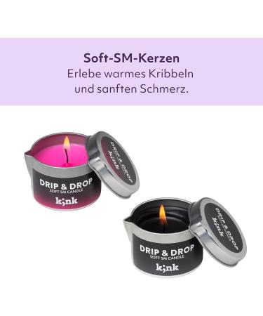 K nk Drip & Drop Unscented Romantic Massage Candle for Couples (50ml) - Intimate Gift Pink - Buy Online on GoSupps.com