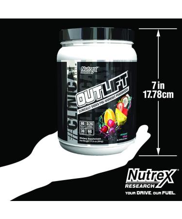 Nutrex Research Outlift Pre-Workout Powerhouse | Blue Raspberry | 20 Servings - Buy Online on GoSupps.com