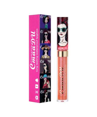 Matte Metallic Lip Gloss - Long Lasting, Waterproof, Diamond Shimmer Liquid Lipstick | 0.03 Fl Oz (Pack of 1) - Buy Online on GoSupps.com