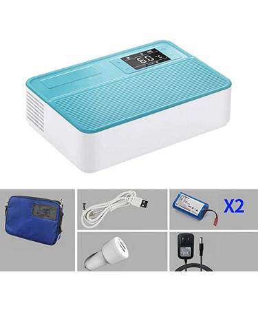 Portable Insulin Cooler Travel Case Medical Cooling Box for Outdoor Car Small Refrigerator 2-8 C Fast Medical Cooler Long Distance Driving Journeys and Camping 220V - Buy Online on GoSupps.com